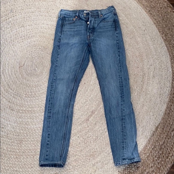 Levi's Denim - High waisted blue jeans